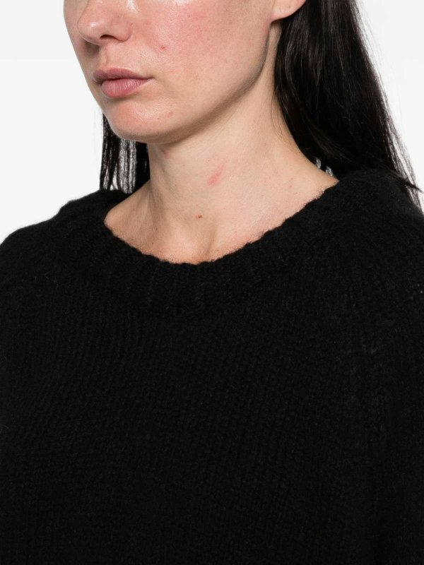 SUSANNE BOMMER: クルーネック online - クルーネック - 黒