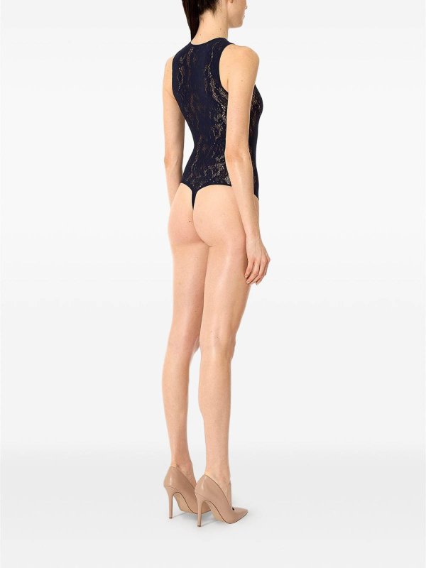 WOLFORD buy online トップ/タンクトップ - ブルー