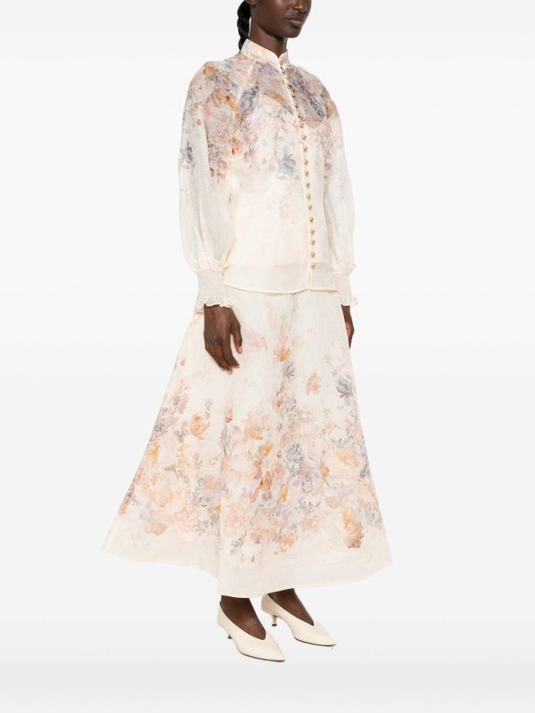 The Best Shops ZIMMERMANN: Blusen - Bluse - Hellbeige