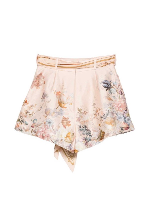 The Best Shops ZIMMERMANN: トラウザーショーツ - ショートパンツ - ピンク