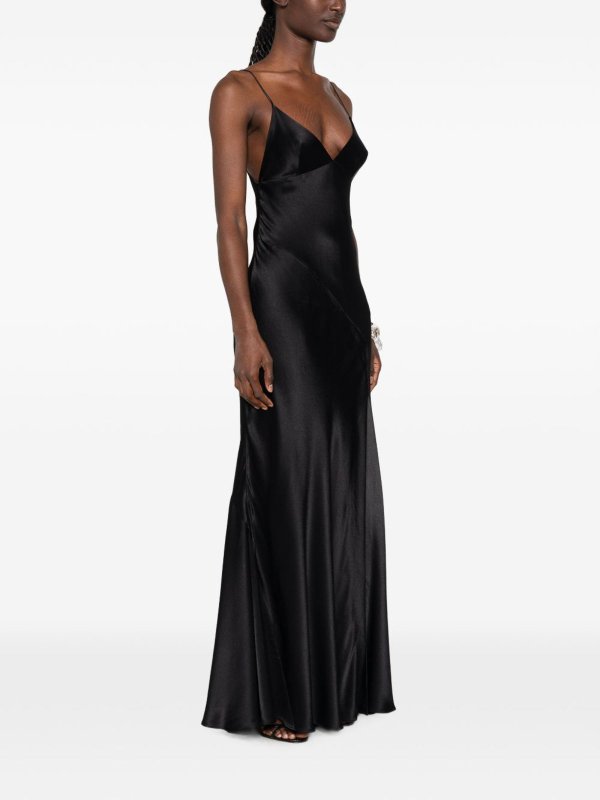 ALBERTA FERRETTI buy online マキシドレス - 黒