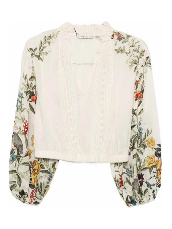 ALICE+OLIVIA: Blusen - Bluse - Hellbeige