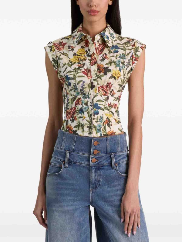 The Best Shops ALICE+OLIVIA: Hemden - Hemd - Creme