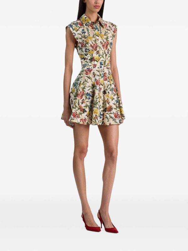 ショートドレス - クリーム shop online: ALICE+OLIVIA