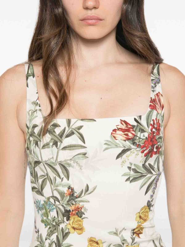 ショートドレス - クリーム shop online: ALICE+OLIVIA