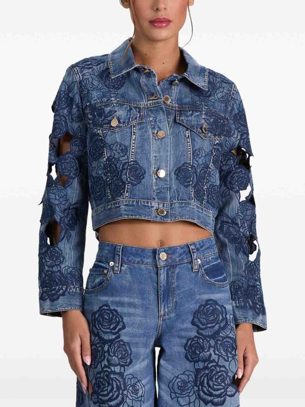 ALICE+OLIVIA buy online デニムジャケット - ダークブルー
