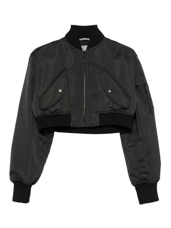 BALENCIAGA: ボンバージャケット - ボンバージャケット - 黒