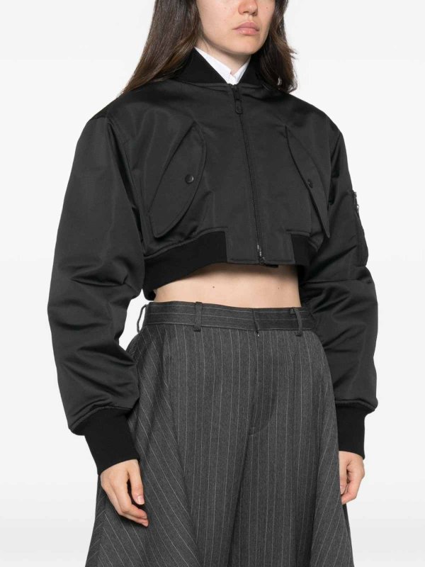 The Best Shops BALENCIAGA: ボンバージャケット - ボンバージャケット - 黒