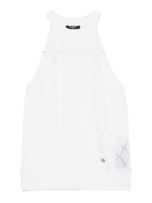 Balmain: Tops & Tank tops - Wool Top