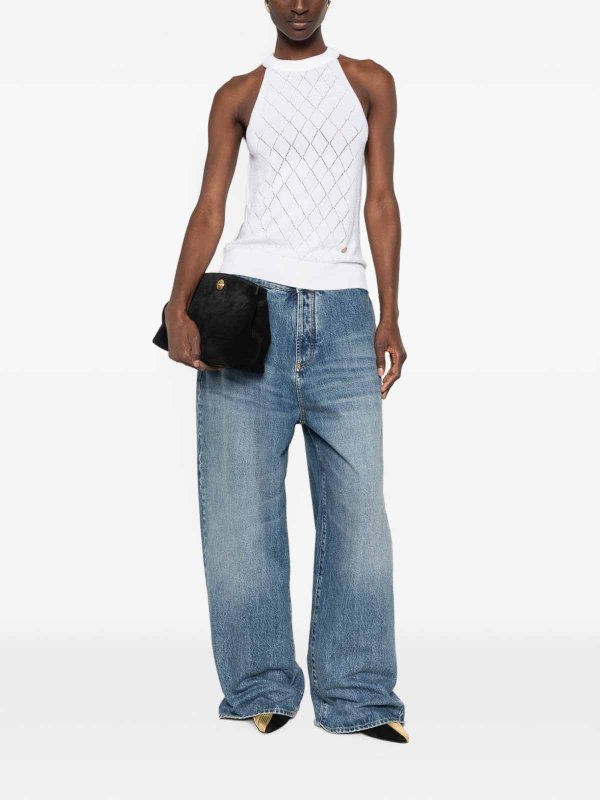 Wool Top shop online: Balmain