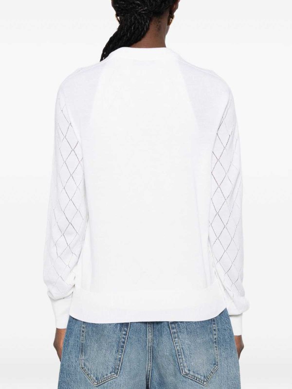 Balmain: カーディガン online - カーディガン - 白