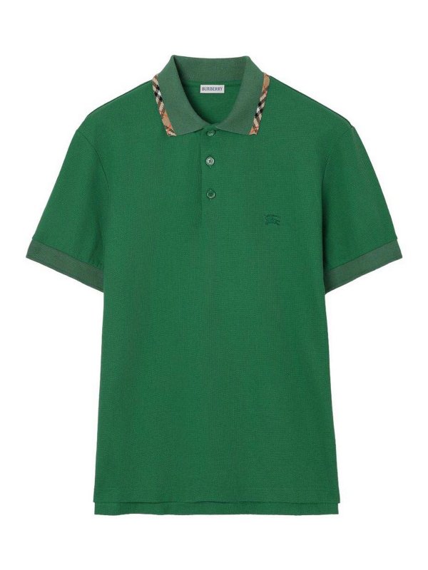 BURBERRY: Polos - Polo - Verde