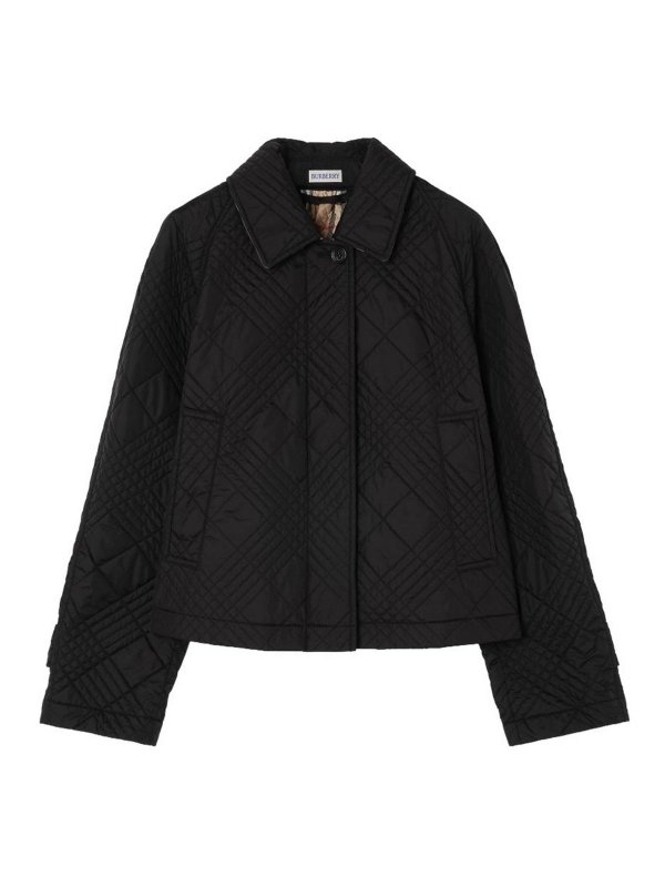 BURBERRY: padded jackets - Nylon Quilted Jacket