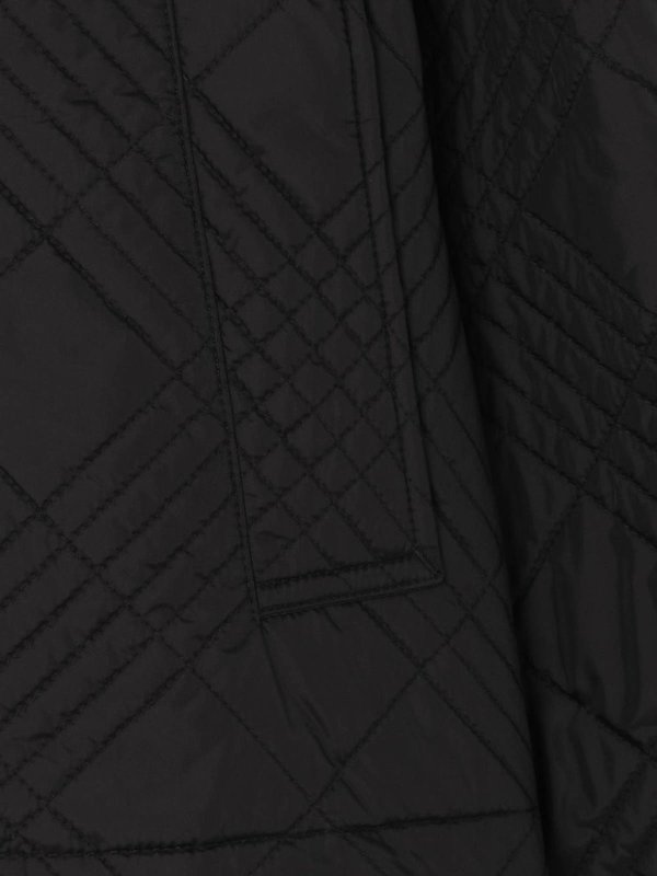 The Best Shops BURBERRY: padded jackets - Nylon Quilted Jacket