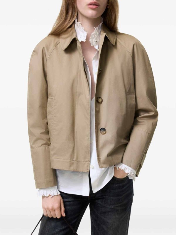 カジュアルジャケット - ベージュ shop online: BURBERRY