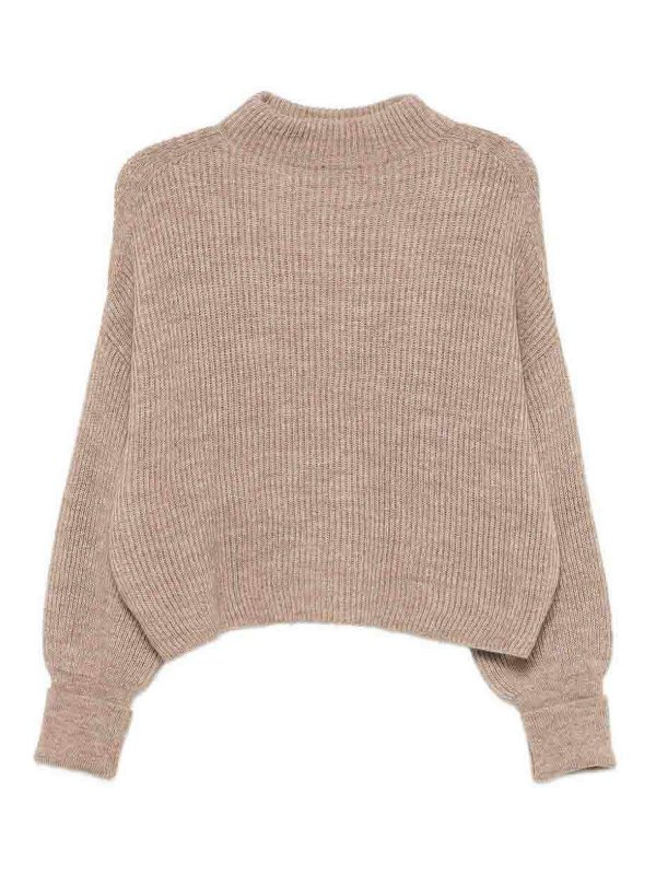 CLOSED: Pull col rond online - Pull Col Rond - Beige