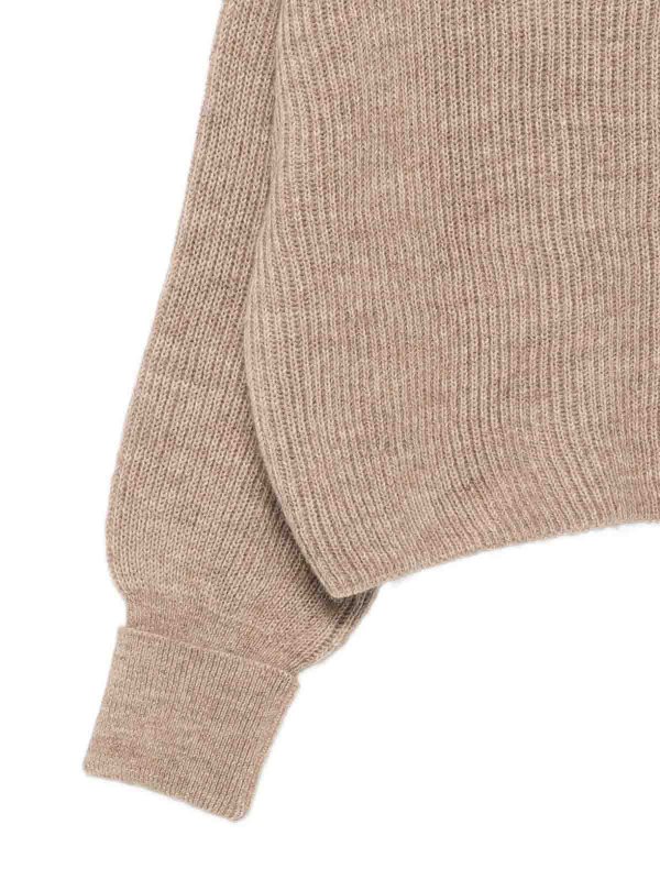The Best Shops CLOSED: Pull col rond - Pull Col Rond - Beige