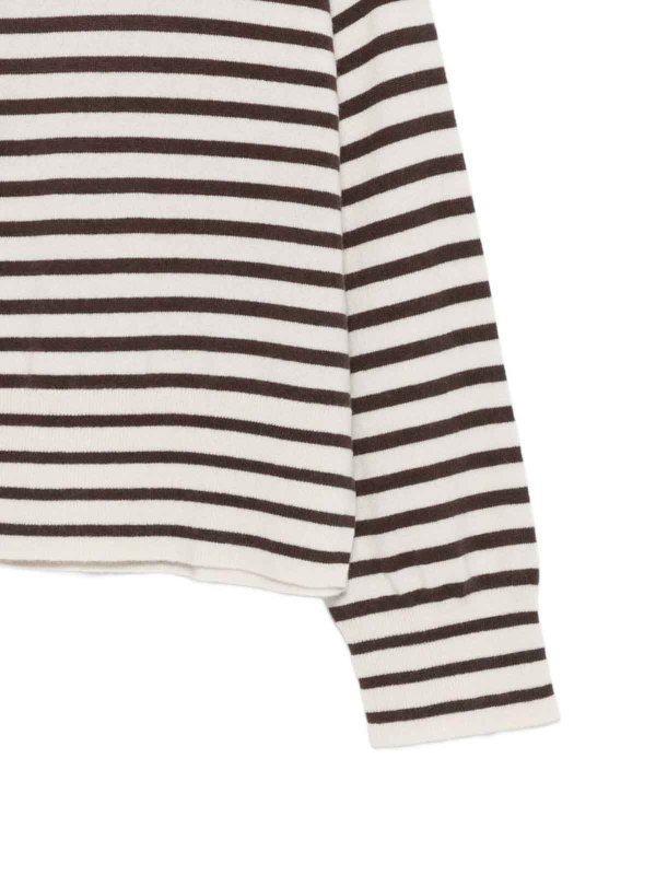 CLOSED: Strickpullover mit Rundhalsausschnitt online - Rundhalspullover - Braun