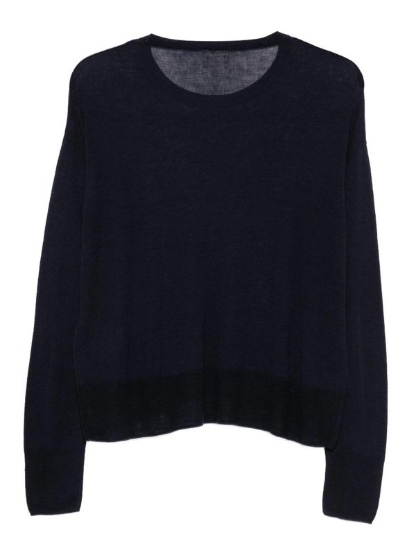 CLOSED: Pull col rond online - Pull Col Rond - Bleu