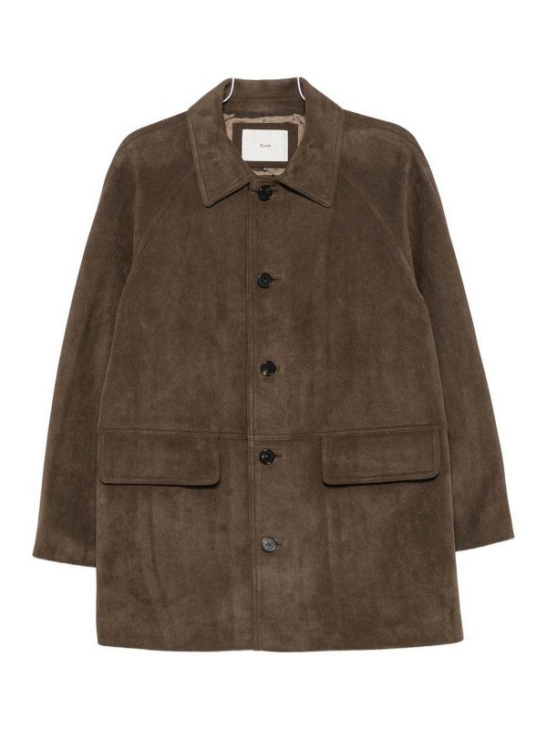 DUNST: leather jacket - Synthetic Leather Jacket