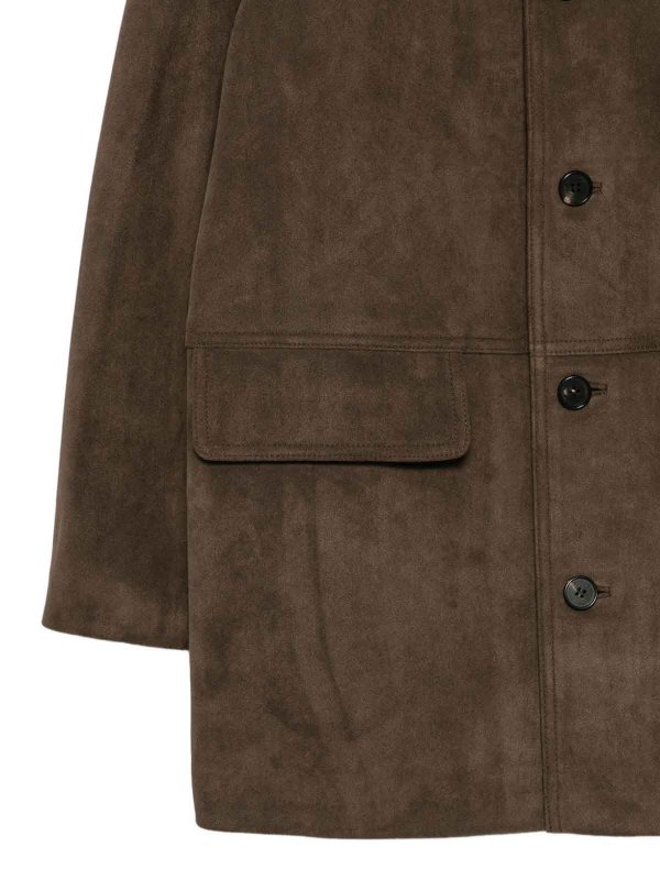 DUNST: leather jacket online - Synthetic Leather Jacket