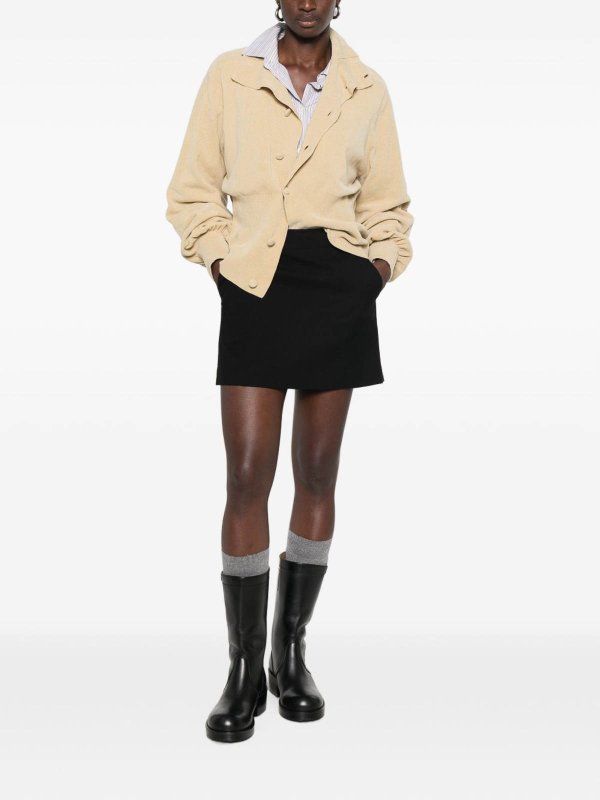 ミニスカート - 黒 shop online: DUNST