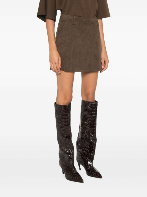 DUNST buy online Mini Jupe - Marron Clair