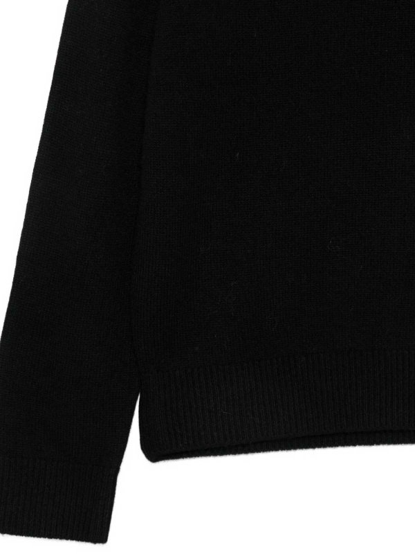 DUNST: Strickpullover mit V-Ausschnitt online - V-Pullover - Schwarz