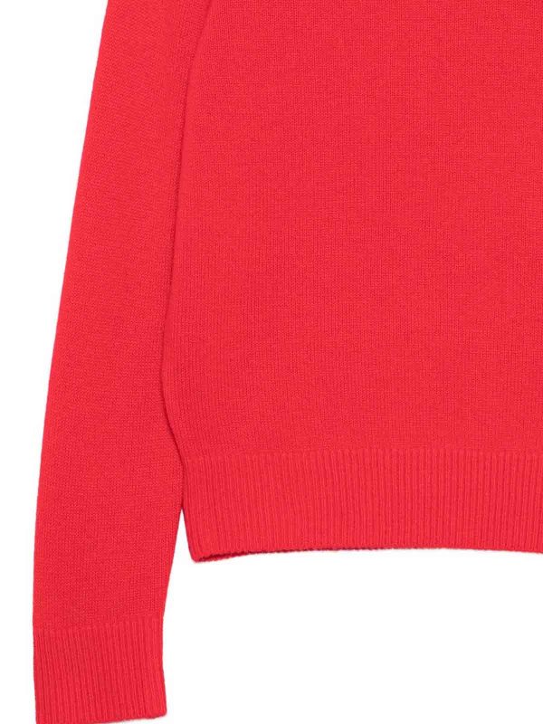 The Best Shops DUNST: Col en V - Pull À Col V - Rouge