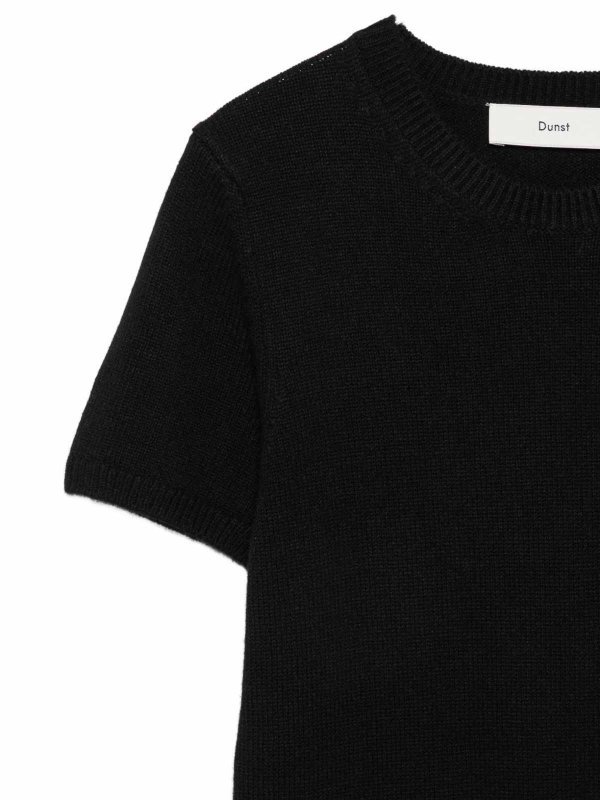 DUNST: Strickpullover mit Rundhalsausschnitt online - Rundhalspullover - Schwarz