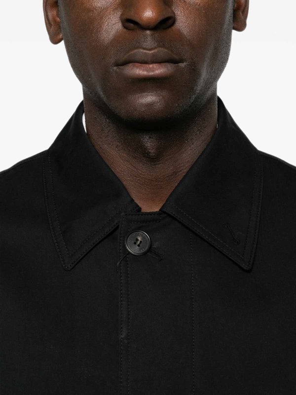 The Best Shops DUNST: Abrigos semilargos - Abrigo Midi - Negro