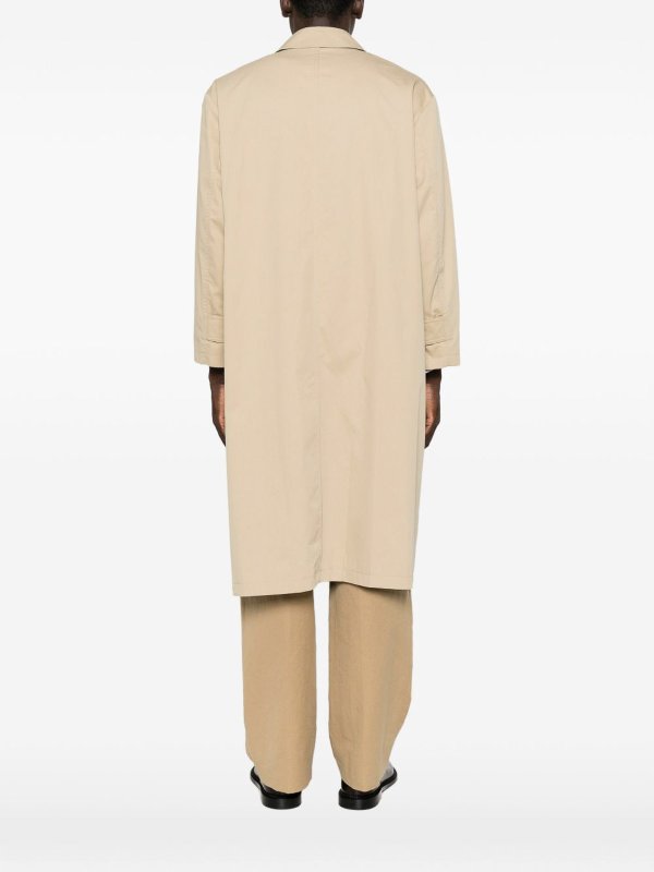 DUNST buy online 膝丈コート - ベージュ