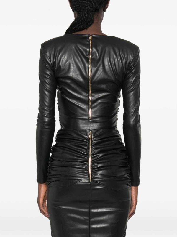 The Best Shops ELISABETTA FRANCHI: トップス＆タンクトップ - トップ/タンクトップ - 黒