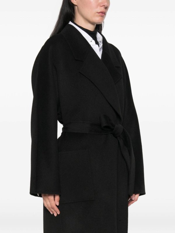 The Best Shops ELISABETTA FRANCHI: ロングコート - ロングコート - 黒
