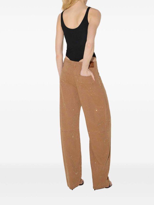 ELISABETTA FRANCHI buy online カジュアルパンツ - ブラウン