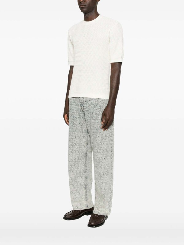 EMPORIO ARMANI: クルーネック online - クルーネック - 白