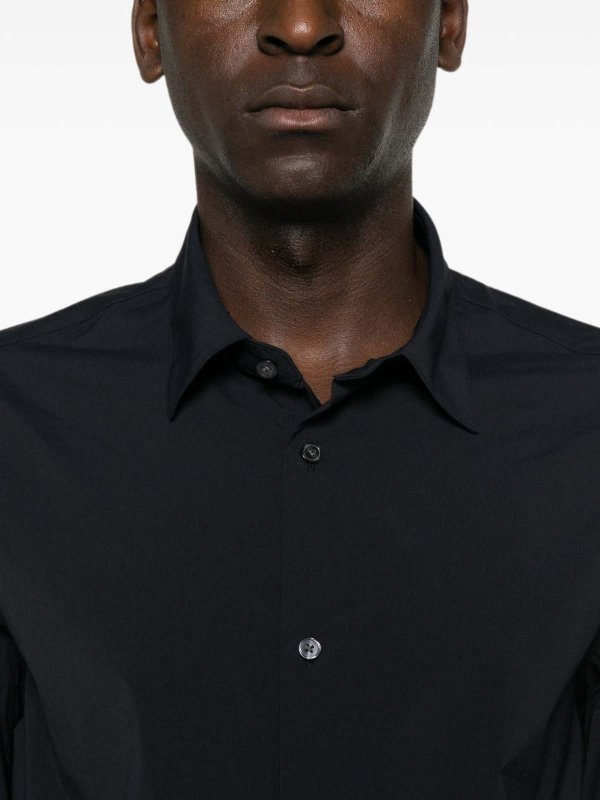 EMPORIO ARMANI buy online シャツ - ダークブルー