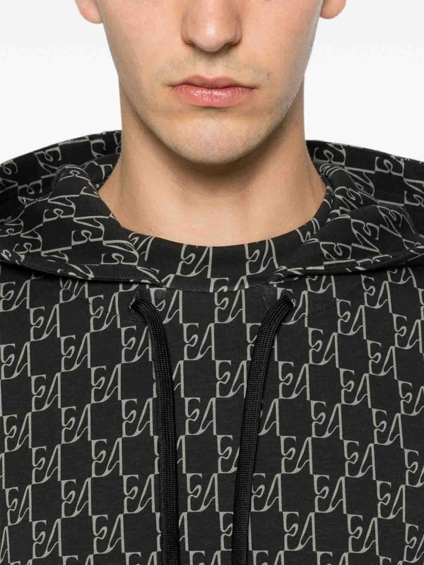 EMPORIO ARMANI: スウェット＆セーター online - スウェットシャツ/セーター - ダークブルー