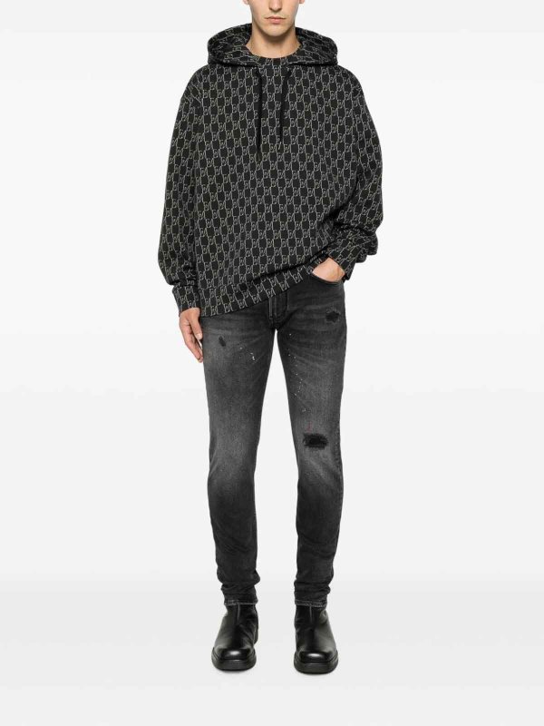 The Best Shops EMPORIO ARMANI: スウェット＆セーター - スウェットシャツ/セーター - ダークブルー