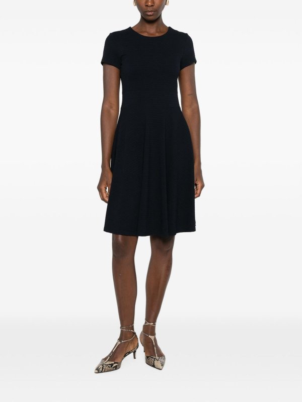 EMPORIO ARMANI: ニーレングスドレス online - 膝丈ドレス - ダークブルー