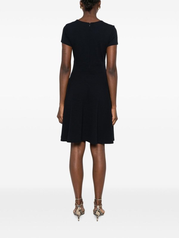 The Best Shops EMPORIO ARMANI: ニーレングスドレス - 膝丈ドレス - ダークブルー