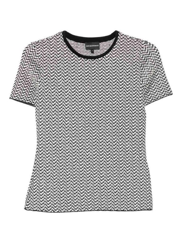 EMPORIO ARMANI: クルーネック - クルーネック - 黒