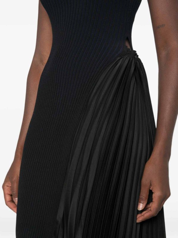 EMPORIO ARMANI: ニーレングスドレス online - 膝丈ドレス - 黒