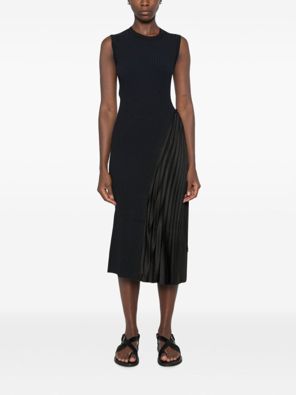 The Best Shops EMPORIO ARMANI: ニーレングスドレス - 膝丈ドレス - 黒
