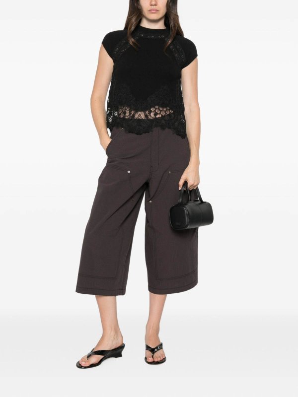 The Best Shops ERMANNO SCERVINO: トップス＆タンクトップ - トップ/タンクトップ - 黒