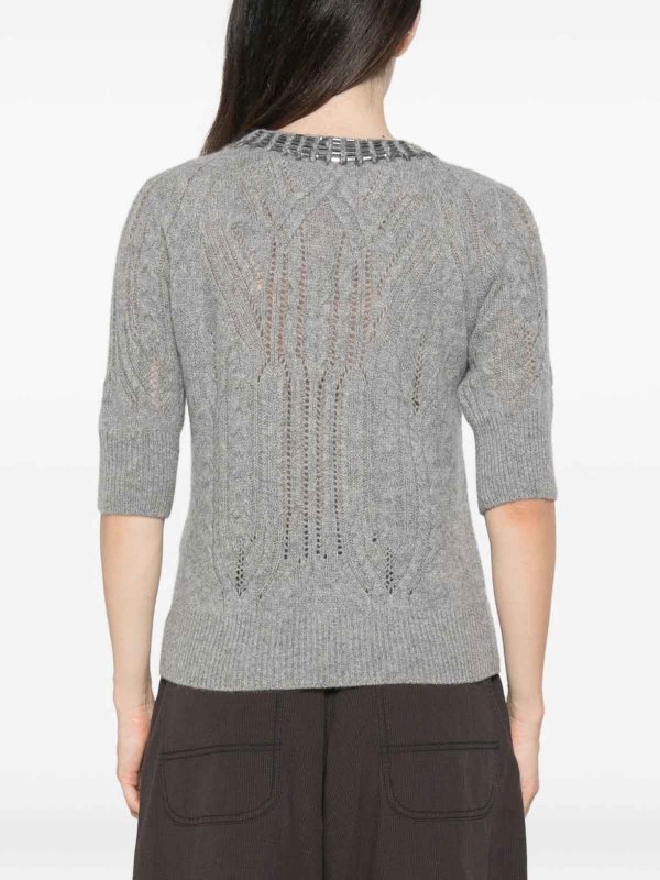 ERMANNO SCERVINO: クルーネック online - クルーネック - グレー