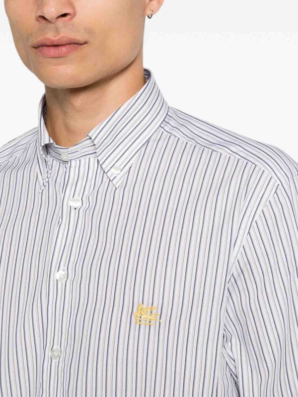 The Best Shops ETRO: シャツ - シャツ - ダークブルー