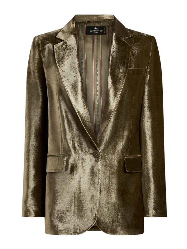 ETRO: Blazer - Blazer - Bronze