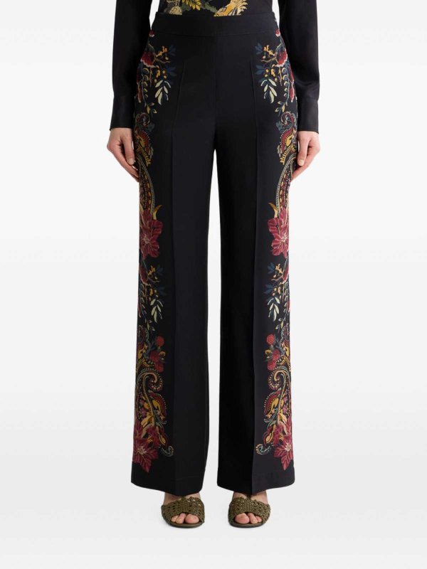 The Best Shops ETRO: casual trousers - Silk Trousers