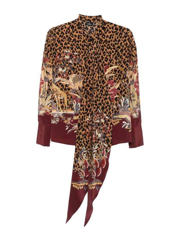 ETRO: Hemden - Hemd - Braun